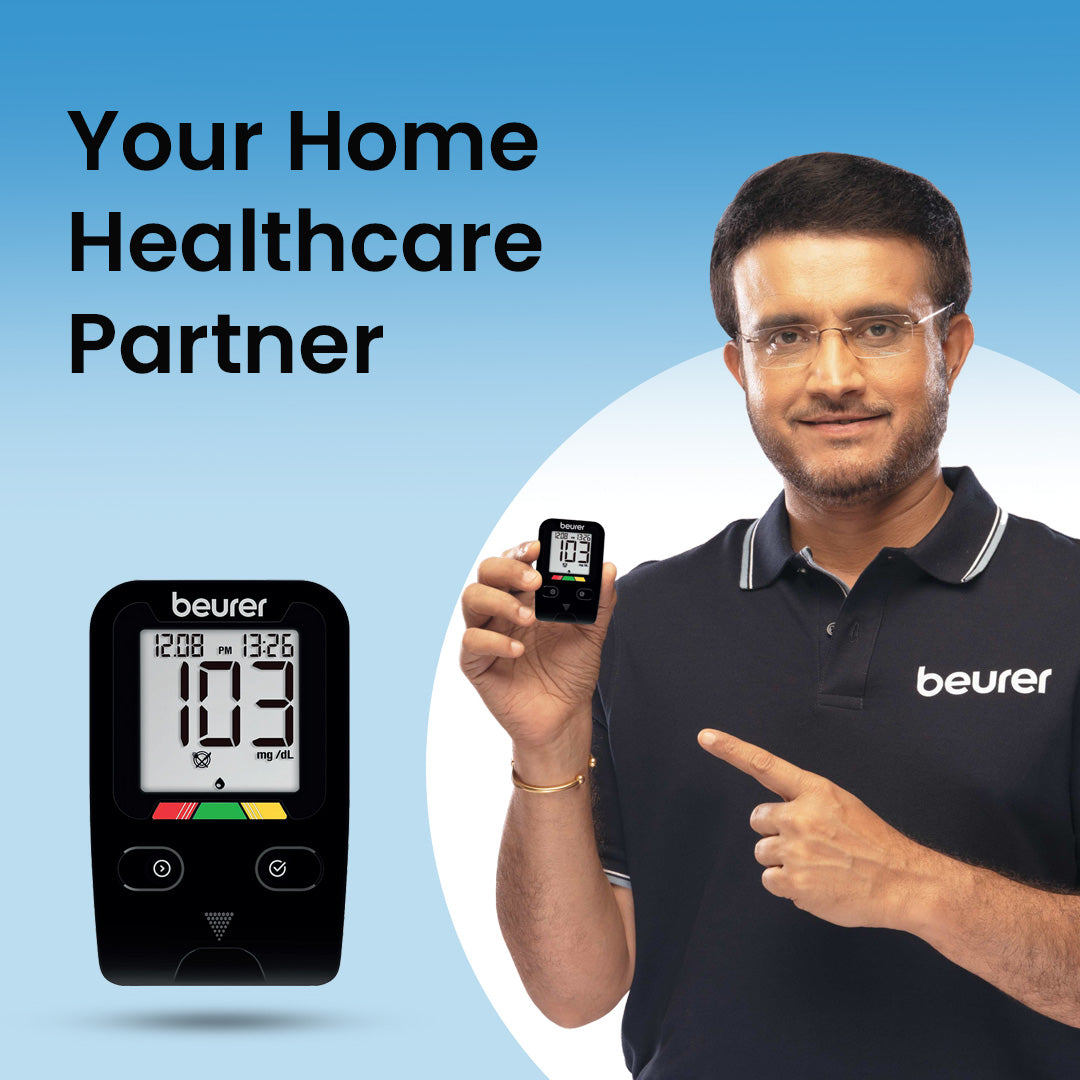 Beurer GL 22 Glucometer with 10 Strips (Kit).