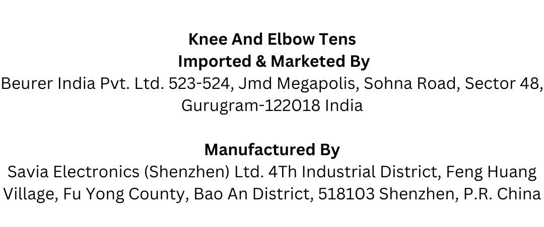 EM 29 Knee And Elbow Tens