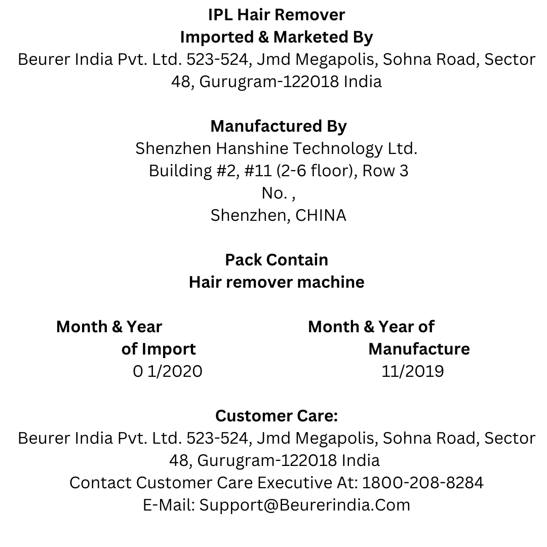 Beurer Salonpro system