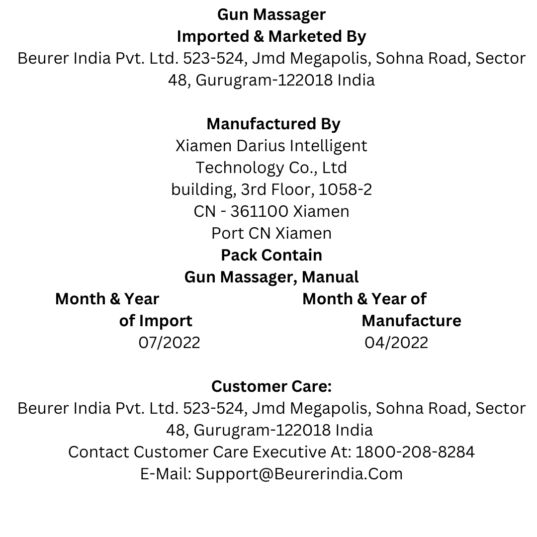 MG 99 Massage Gun Compact