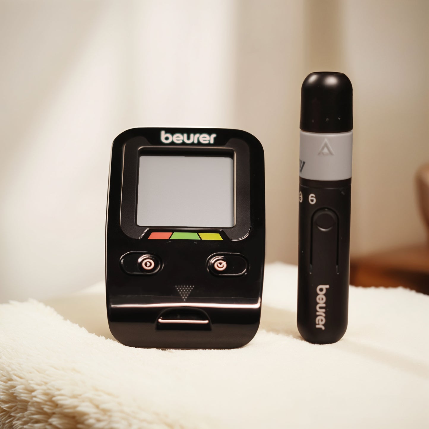 Beurer GL 22 Glucometer with 10 Strips (Kit).
