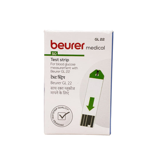 Beurer Blood Glucose Monitor Pack of 50 Strips. (Only Strips)