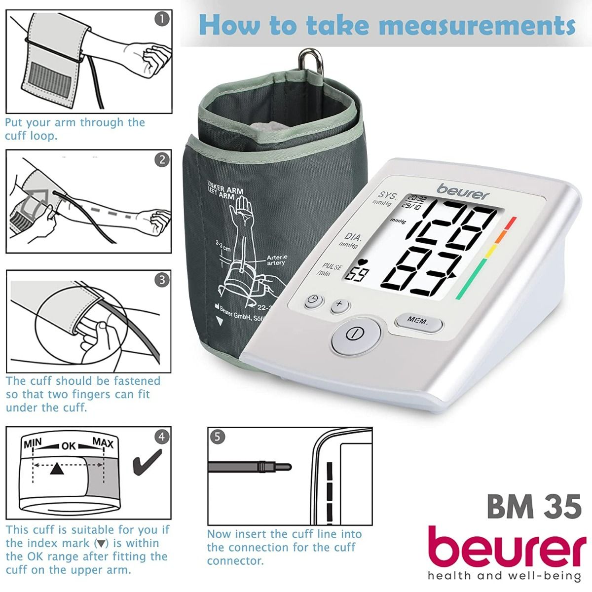 BM 35 Blood Pressure Monitor