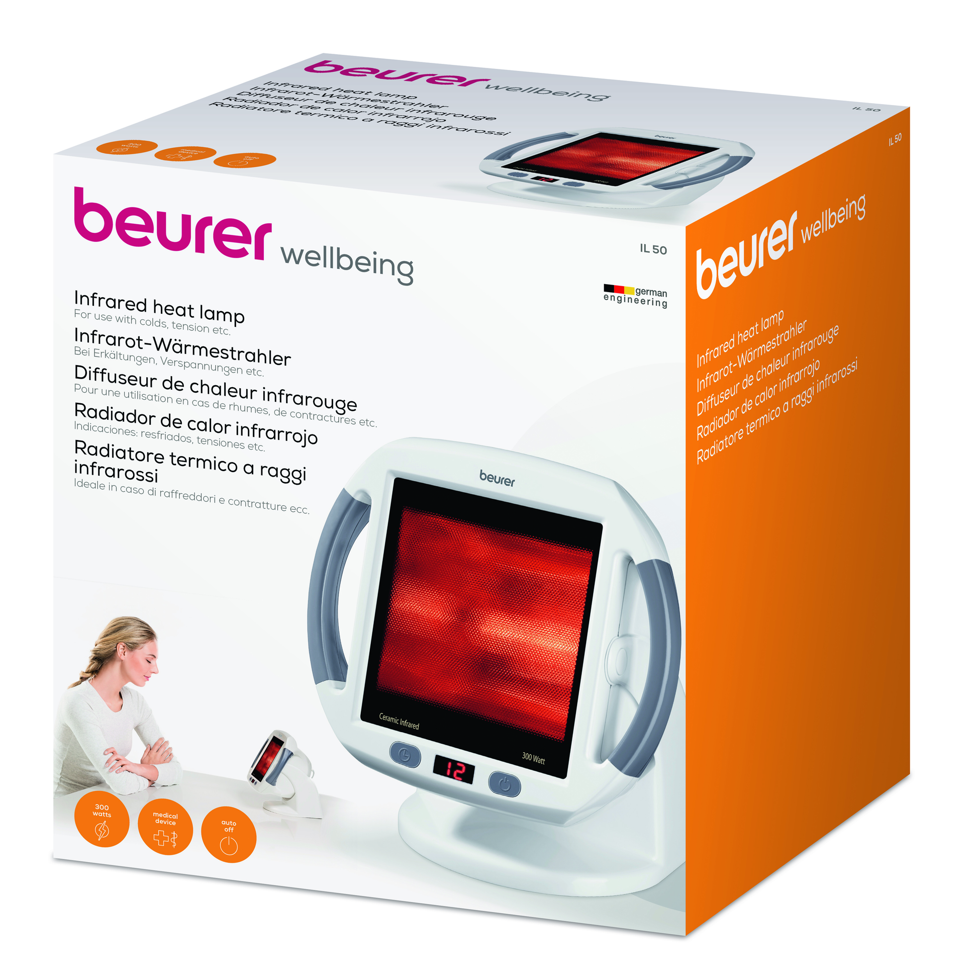 Beurer il50 sales infrared lamp