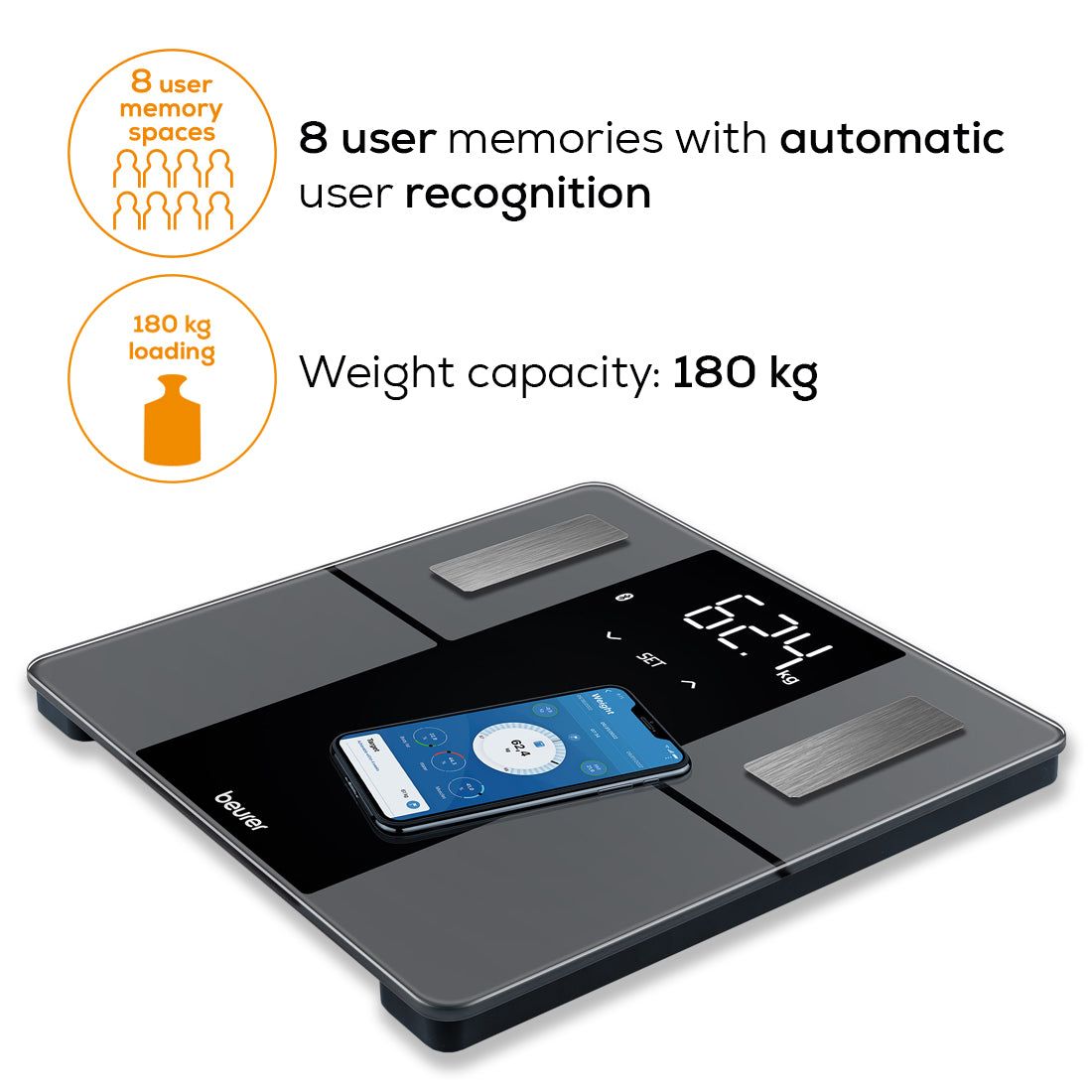 BF 500 (Blue tooth BMI Scale)