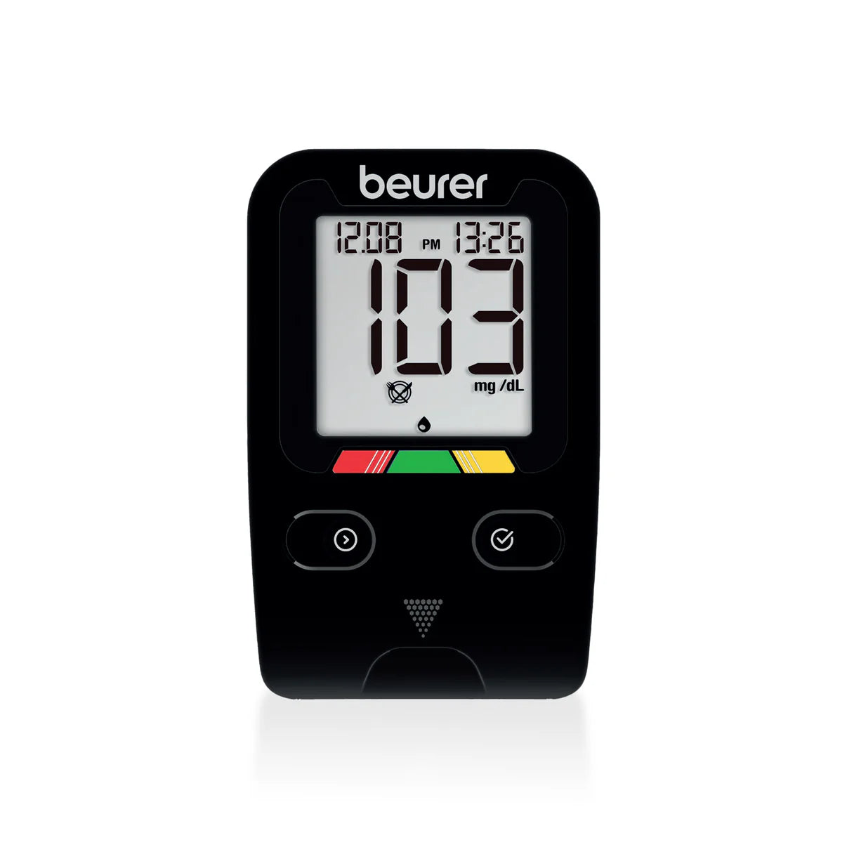Beurer Blood Glucose Monitor Pack of 25 Strips with Glucometer