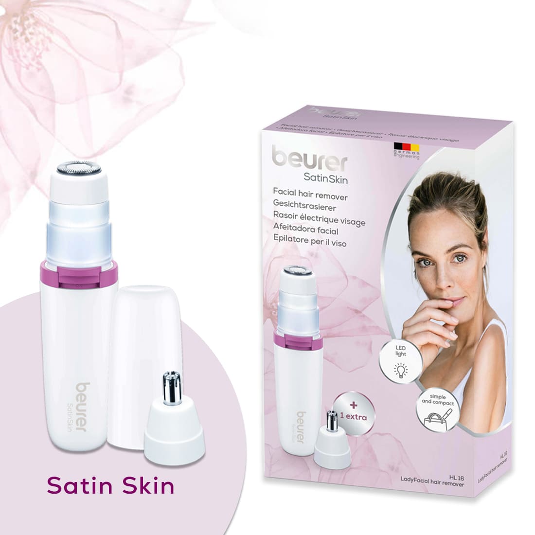 Facial hair remover for womens