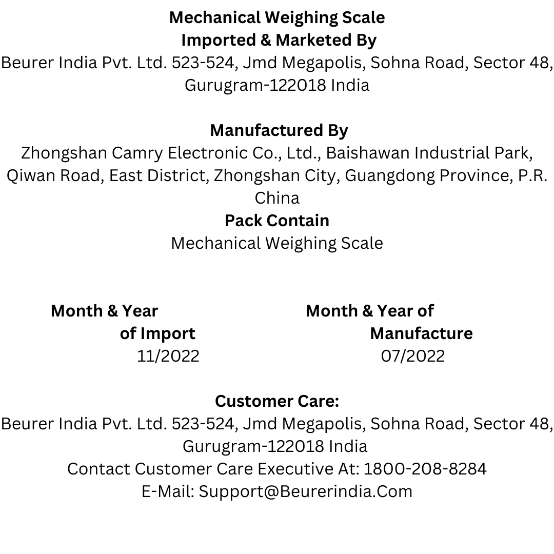 Body Weight Scales