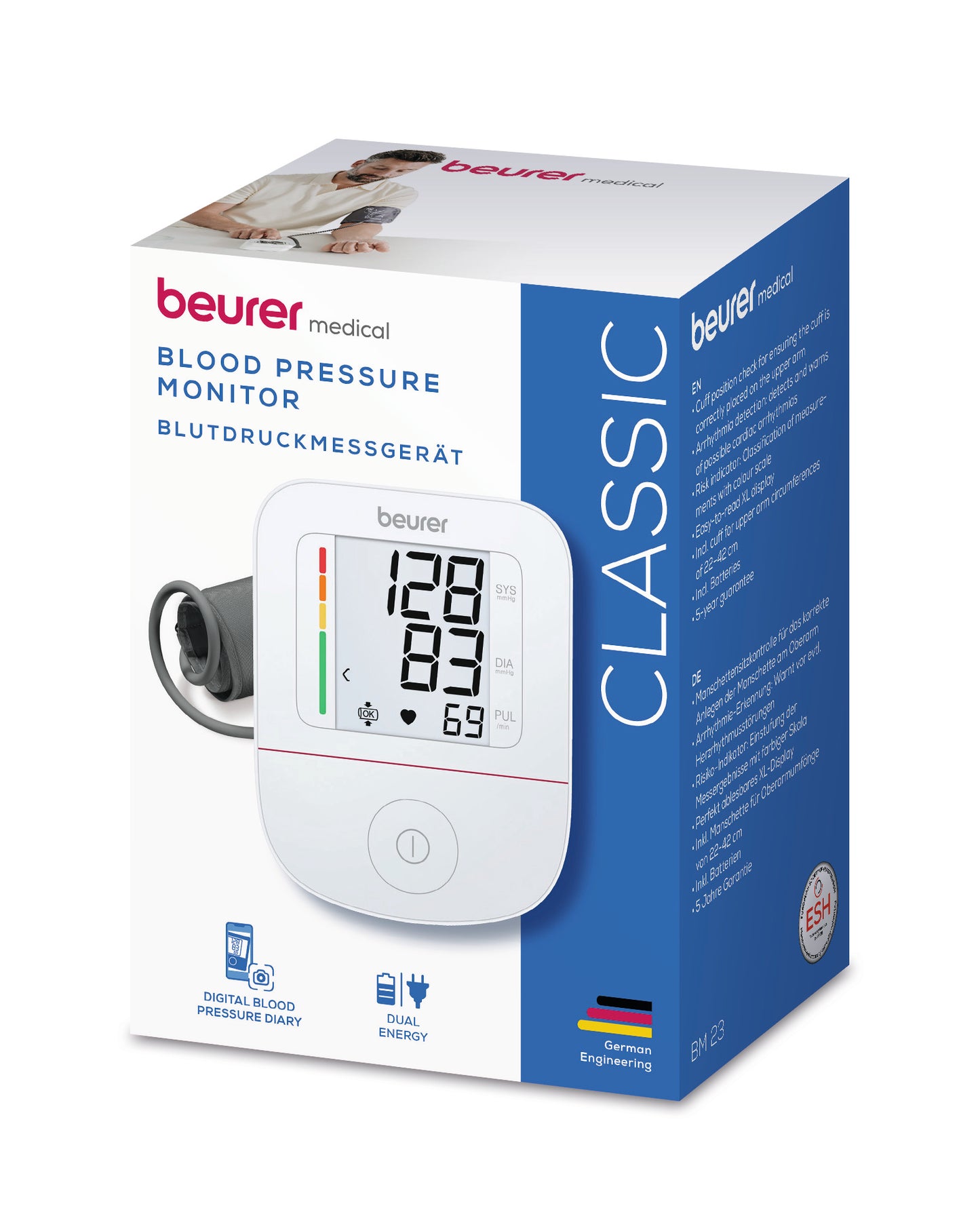 BM 23 Upper arm Blood pressure monitor
