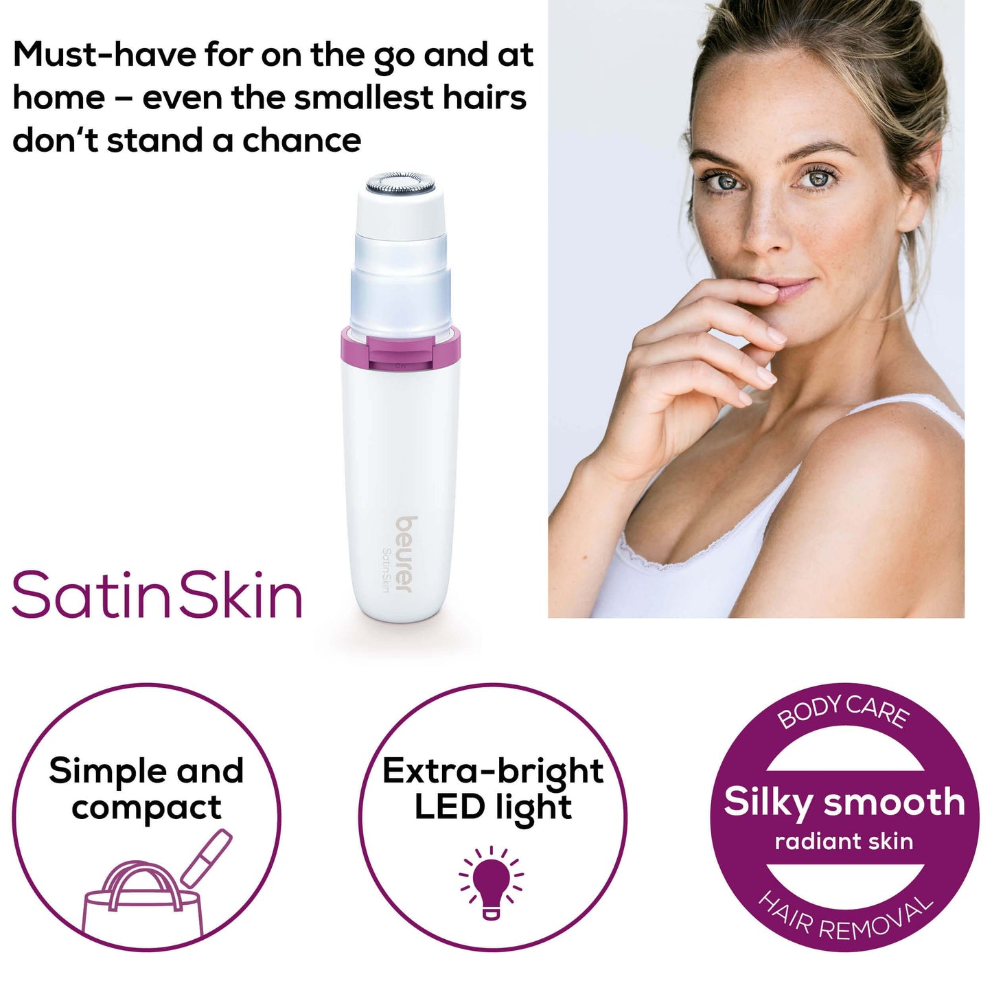 Facial hair removal device